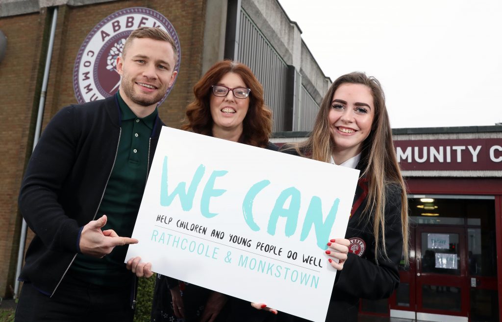 Celebrity guest Carl Frampton at the WE CAN launch